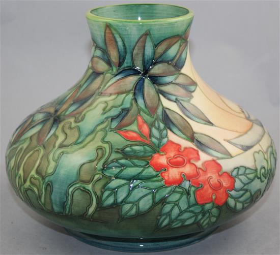 A Moorcroft Sultan of Brunei pattern vase, c.1992, 27cm